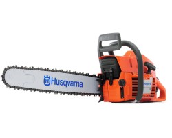 HUSQVARNA 61 бензопила (3,8л.с, 61,5куб.см, , шина и цепь: 18" 3/8" 1,5мм 68Е, 6,1кг)