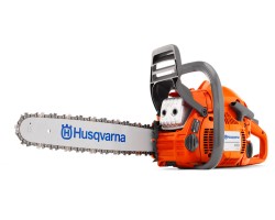 HUSQVARNA 450e-II бензопила (3,2л.с, 50,2куб.см, x-torg, шина и цепь: 15" ,325" 1,3мм 64Е, 5,1кг)